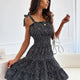 Polka Dot Square Neck Mini Cami Dress