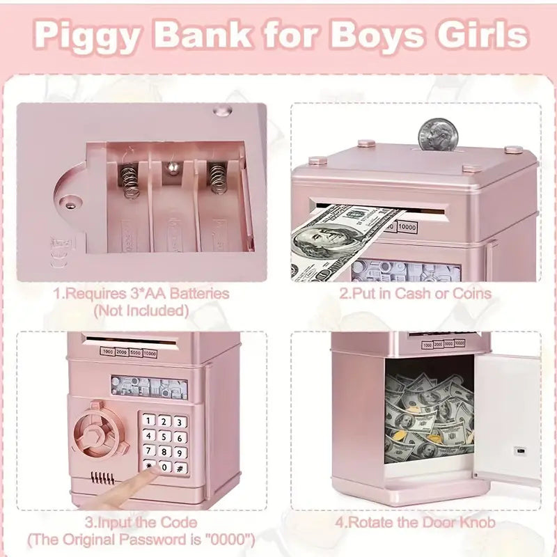 Electronic Coin Money Bank ATM for Kids' Gifts
