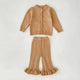 Arrival Autumn Baby Girls Long Sleeves Solid Color Flowers Jacquard